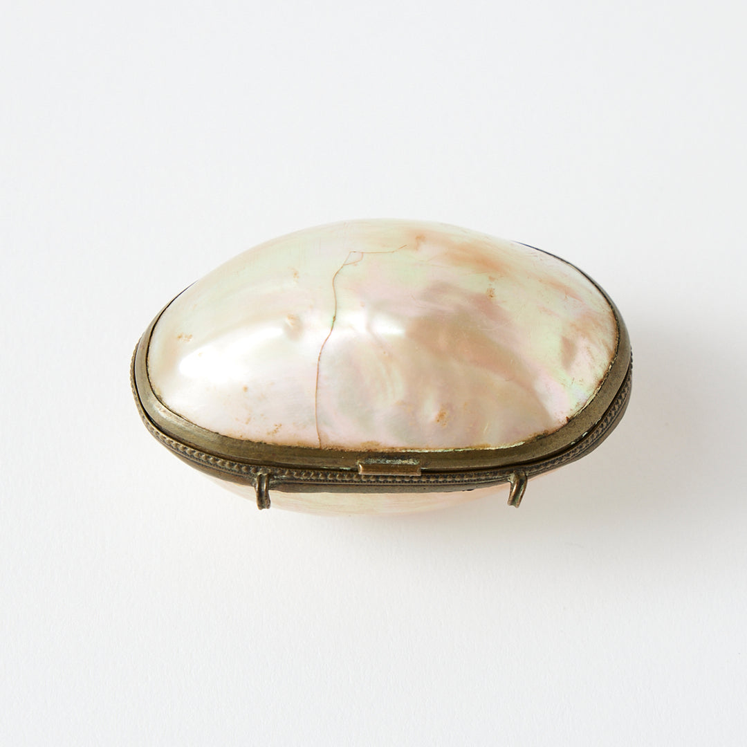 Folk Art Shell Box 1