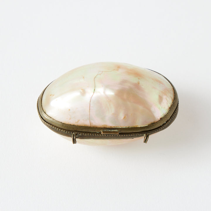 Folk Art Shell Box 1