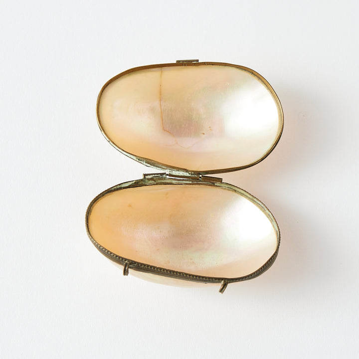 Folk Art Shell Box 1