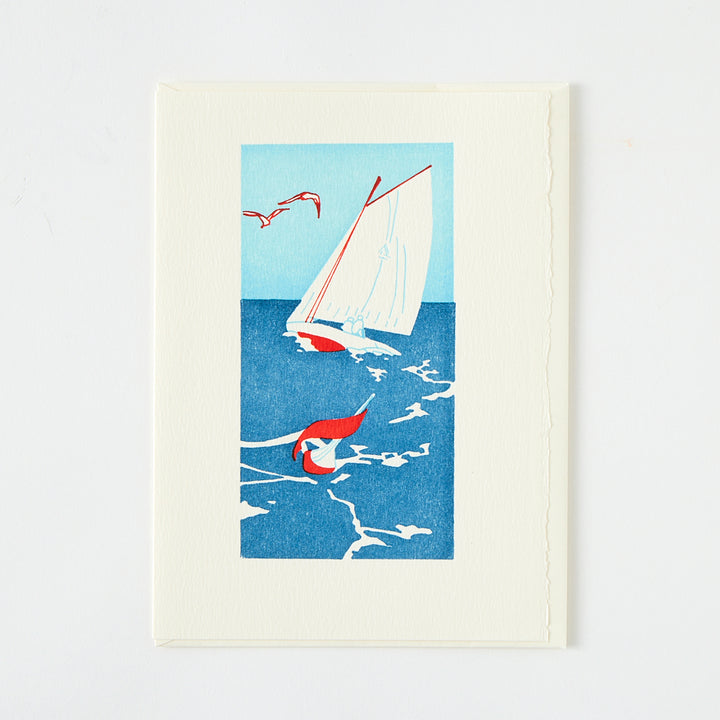 Letterpress "Regatta" Card