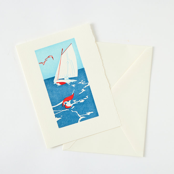 Letterpress "Regatta" Card