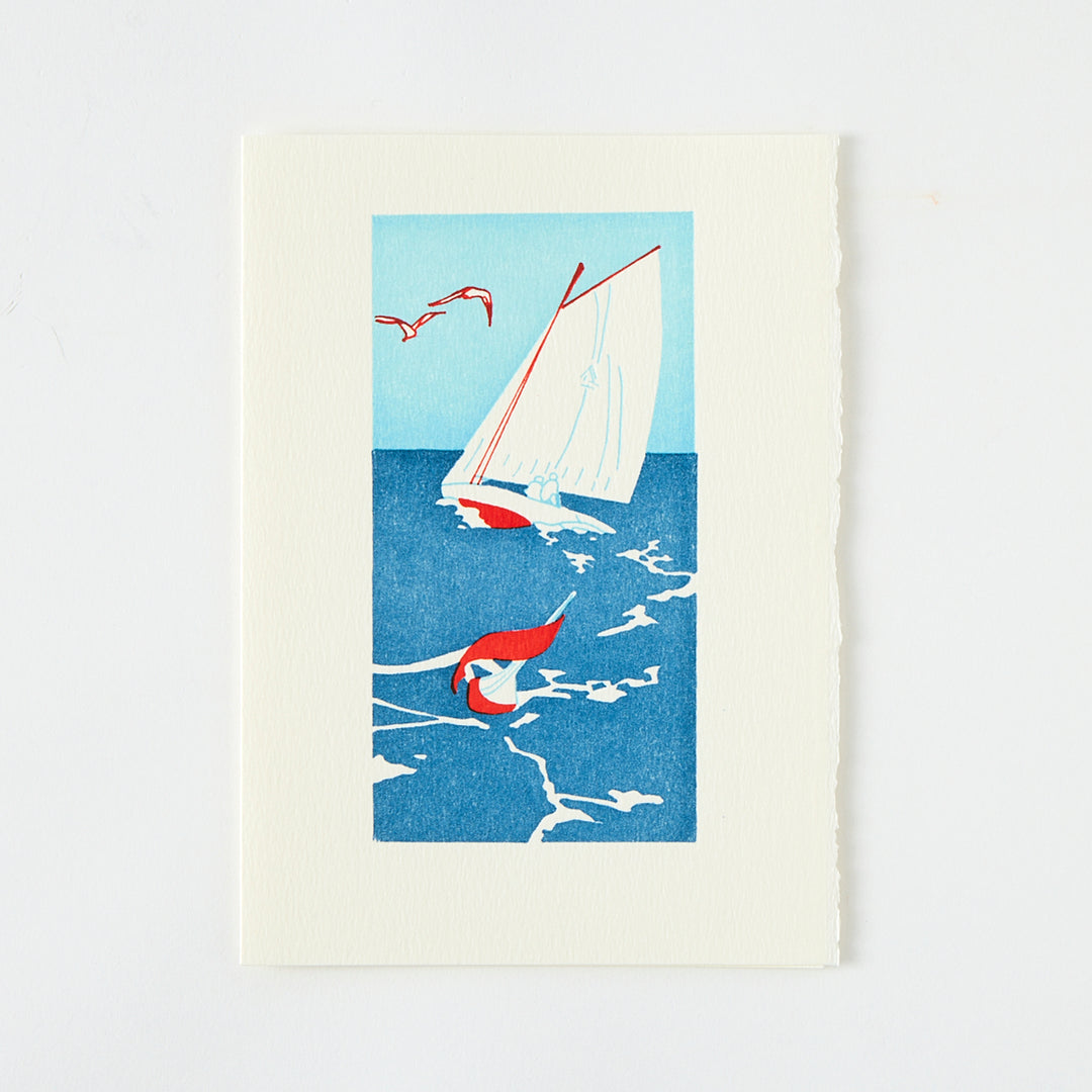 Letterpress "Regatta" Card