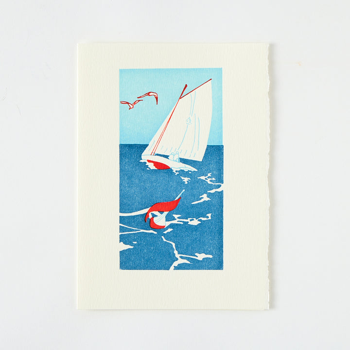 Letterpress "Regatta" Card