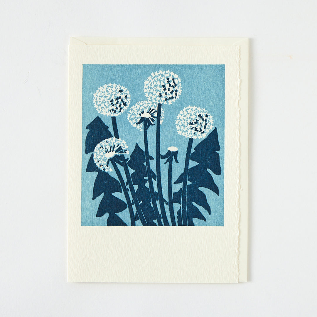 Letterpress "Dandelions" Card