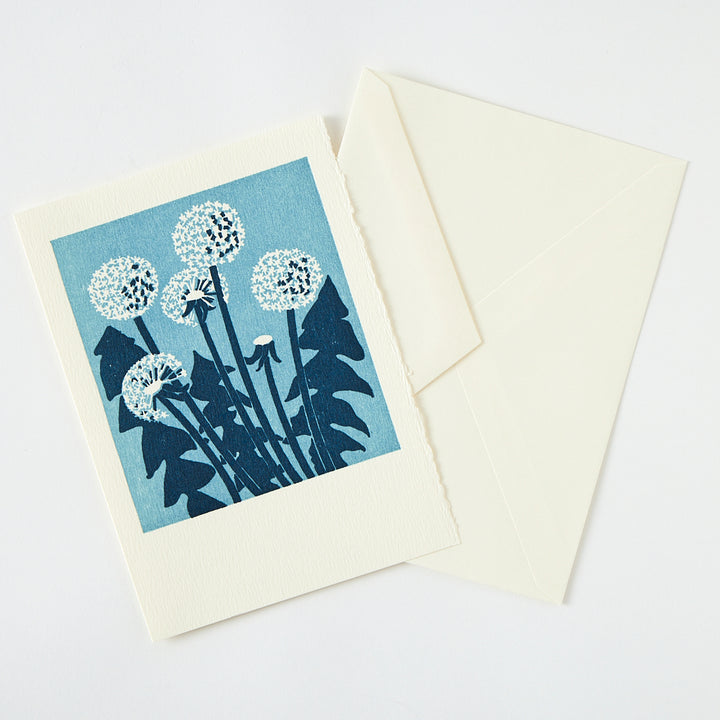 Letterpress "Dandelions" Card