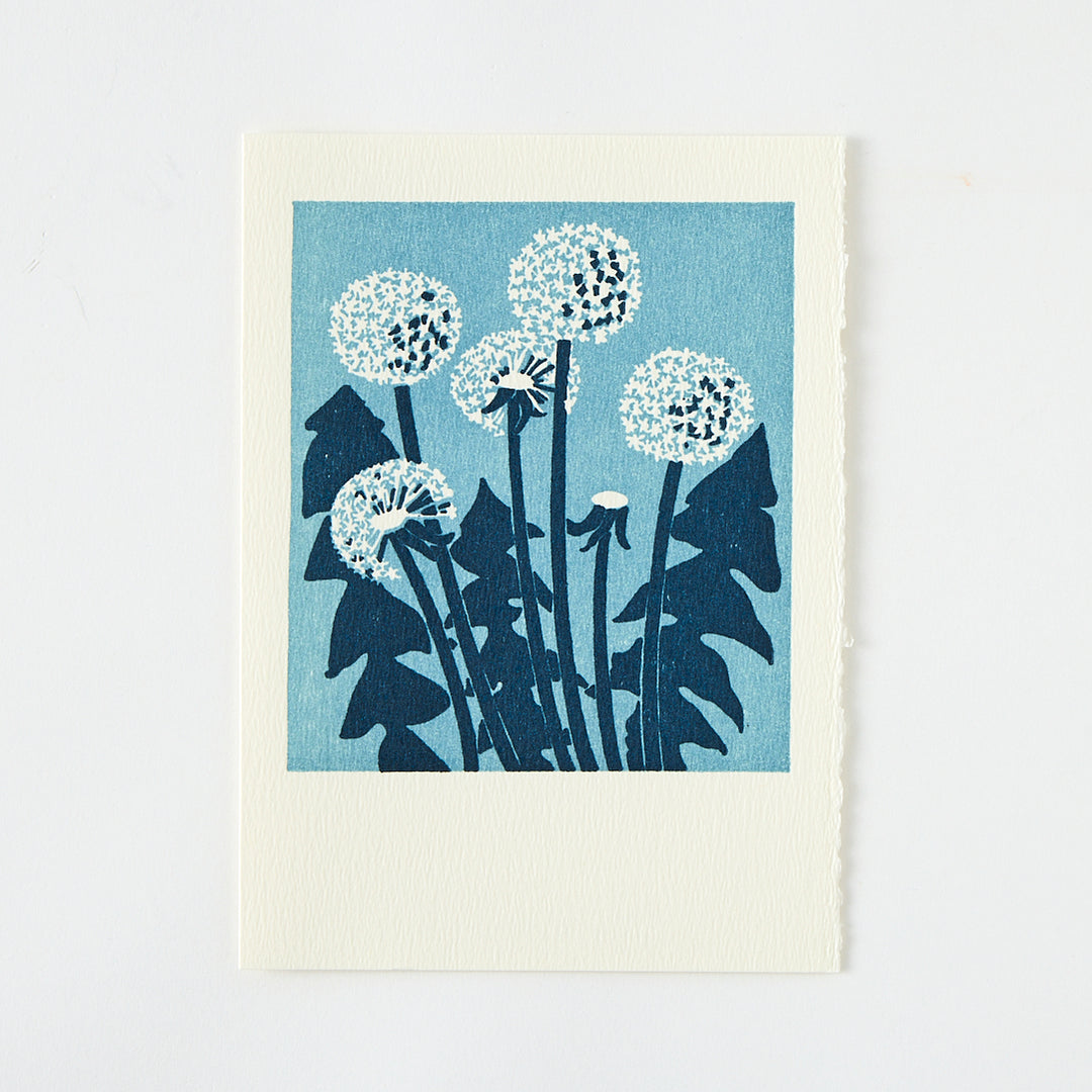Letterpress "Dandelions" Card