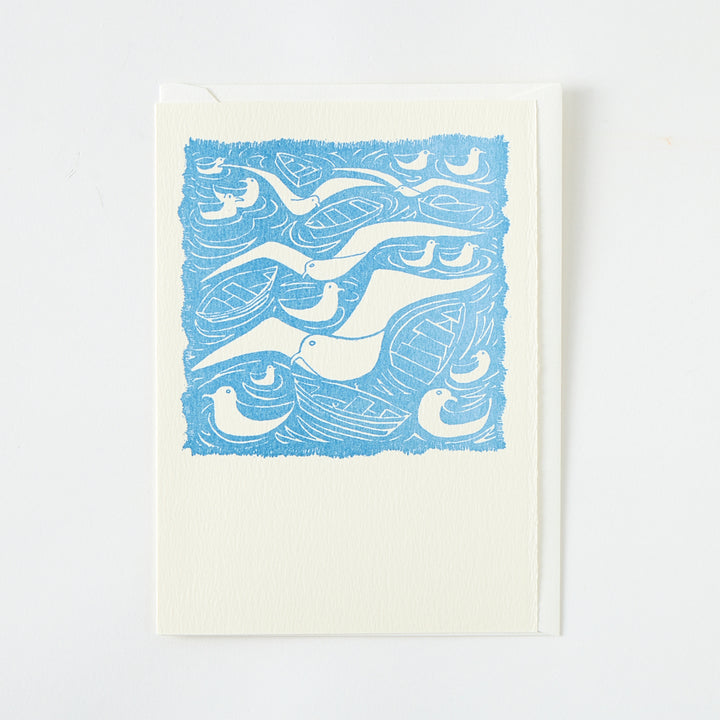 Letterpress "Gulls" Card