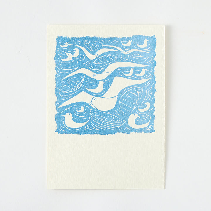 Letterpress "Gulls" Card