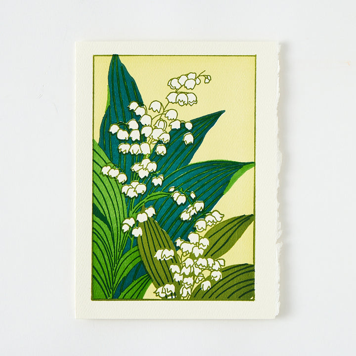 Letterpress "May Bells" Card