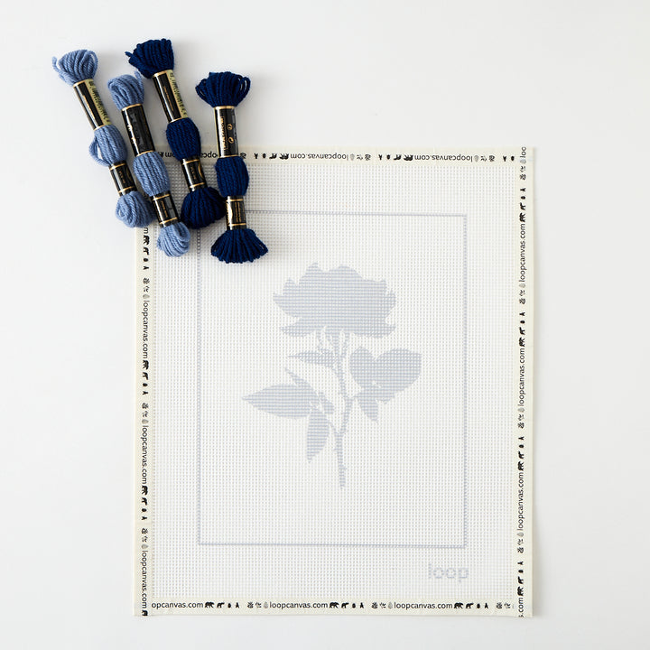 Needlepoint Kit, Flower Design