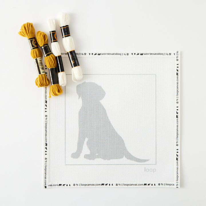 Needlepoint Kit, Dog Design