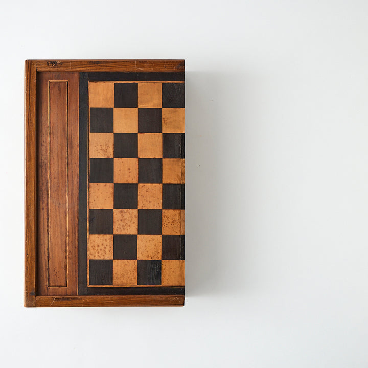 Antique Backgammon Board, Early 20th Century