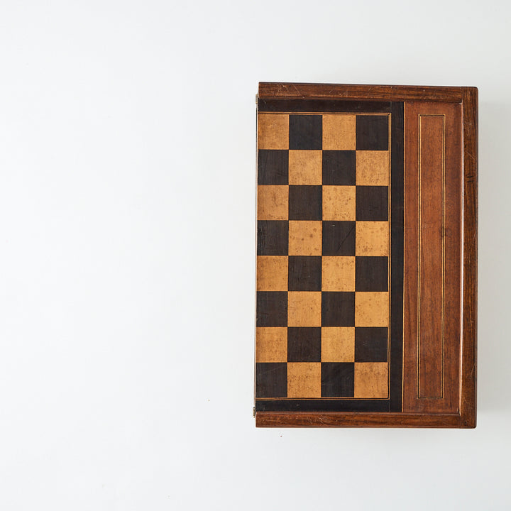 Antique Backgammon Board, Early 20th Century