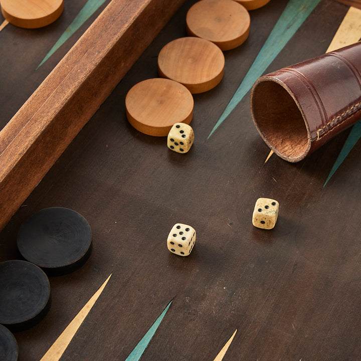Antique Backgammon Board, Early 20th Century
