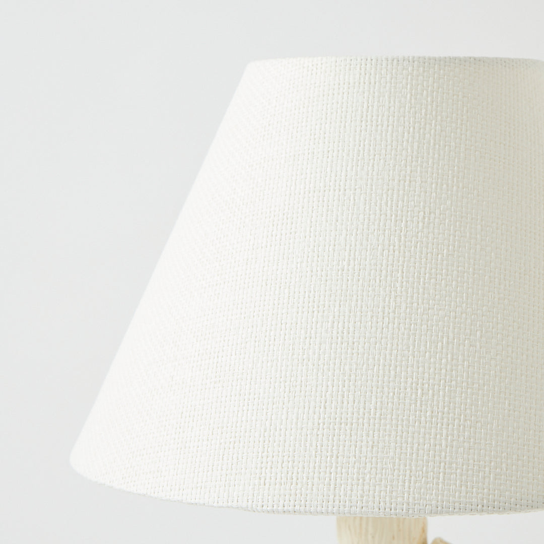 Antique Plaster Faux Bois Lamp