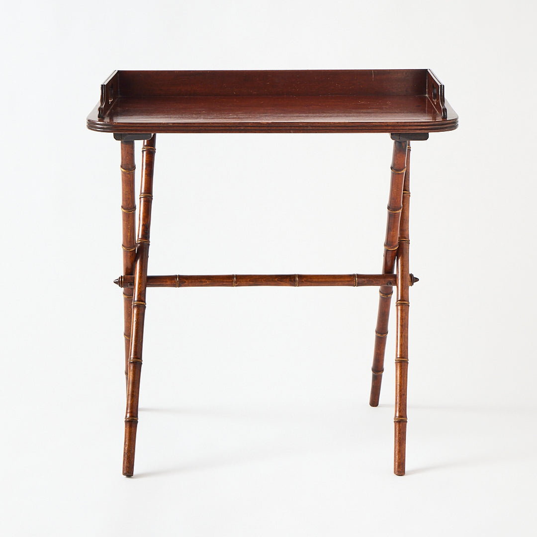 Antique Mahogany Tray Table