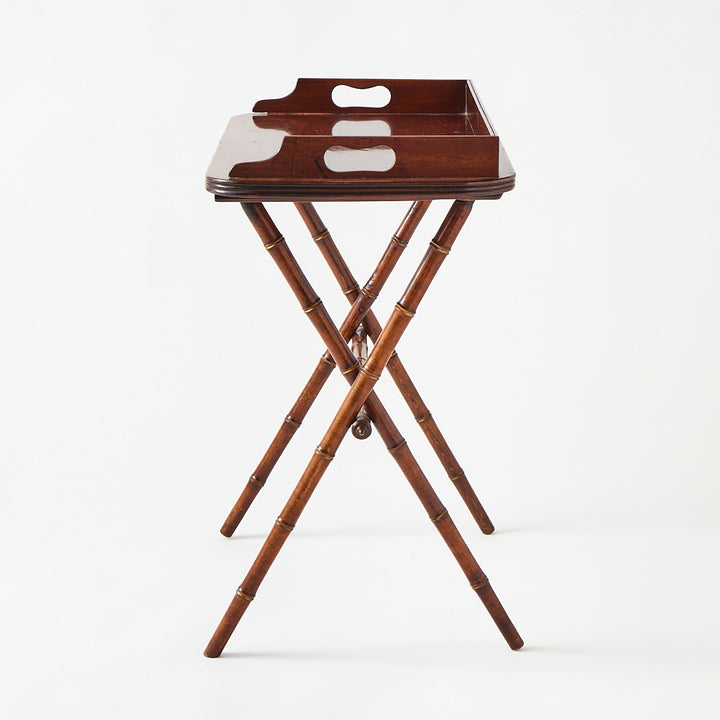 Antique Mahogany Tray Table