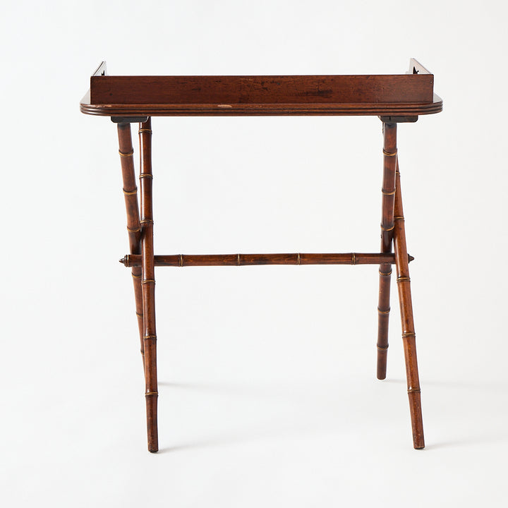 Antique Mahogany Tray Table
