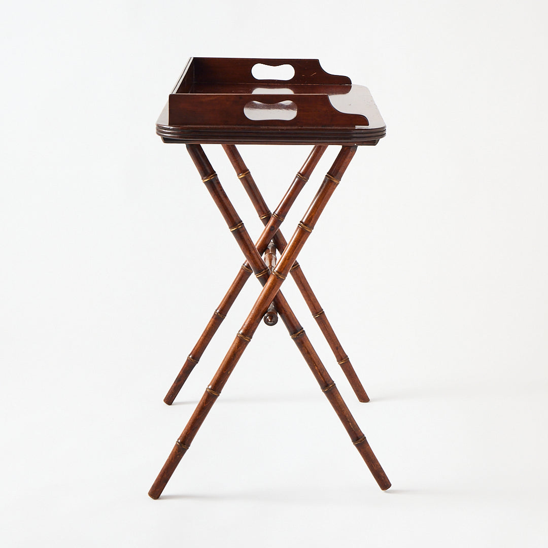 Antique Mahogany Tray Table