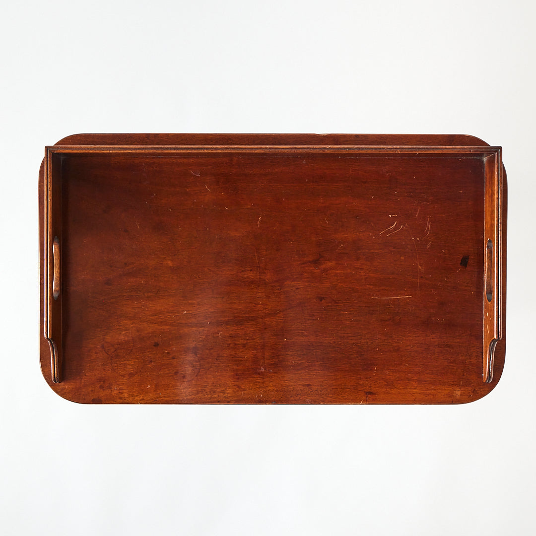 Antique Mahogany Tray Table