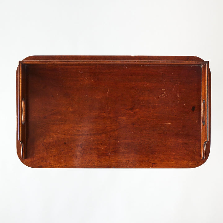 Antique Mahogany Tray Table