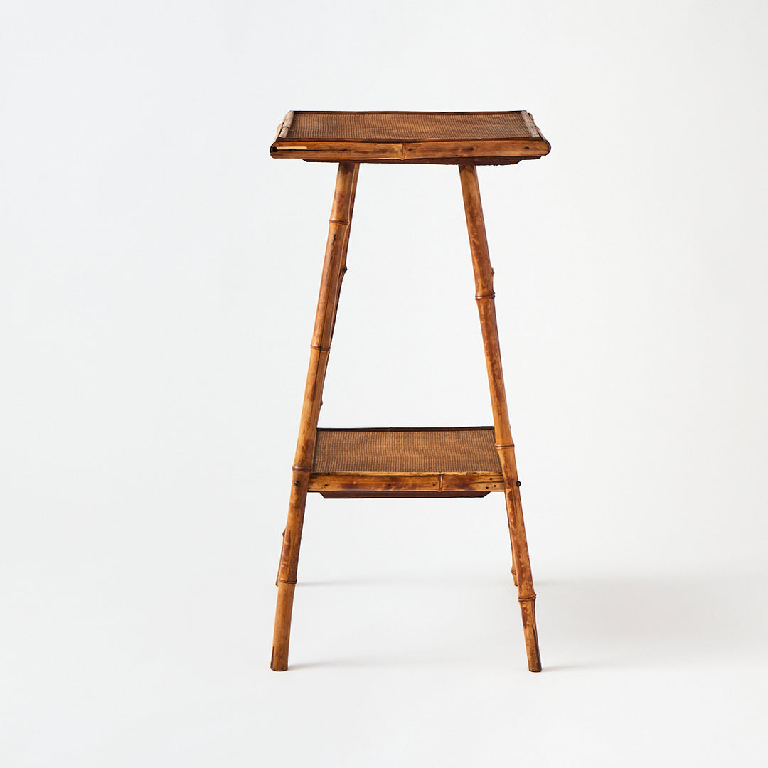 Antique Bamboo Side Table 2