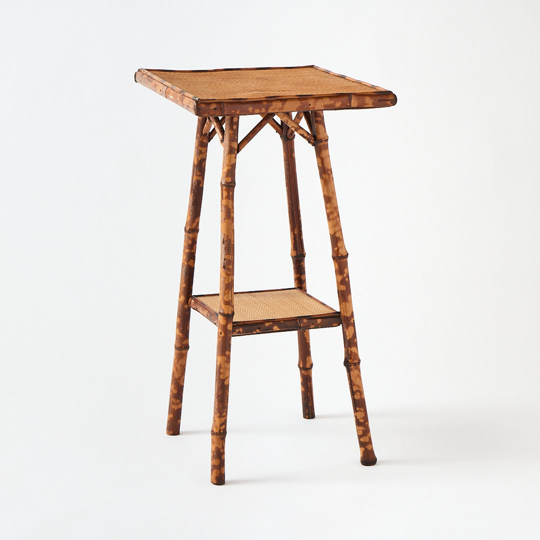 Antique Bamboo Side Table 1
