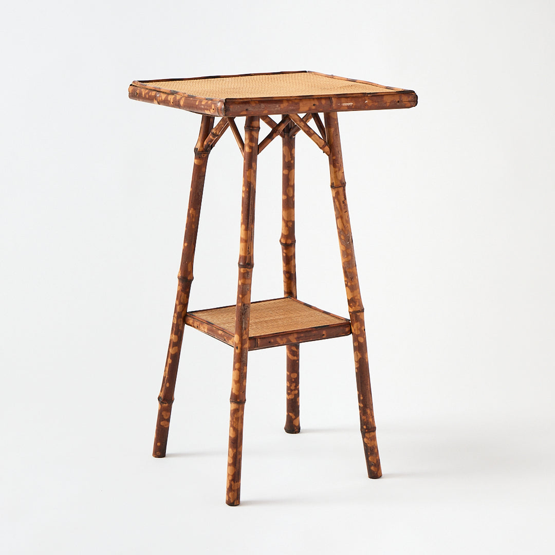 Antique Bamboo Side Table 1