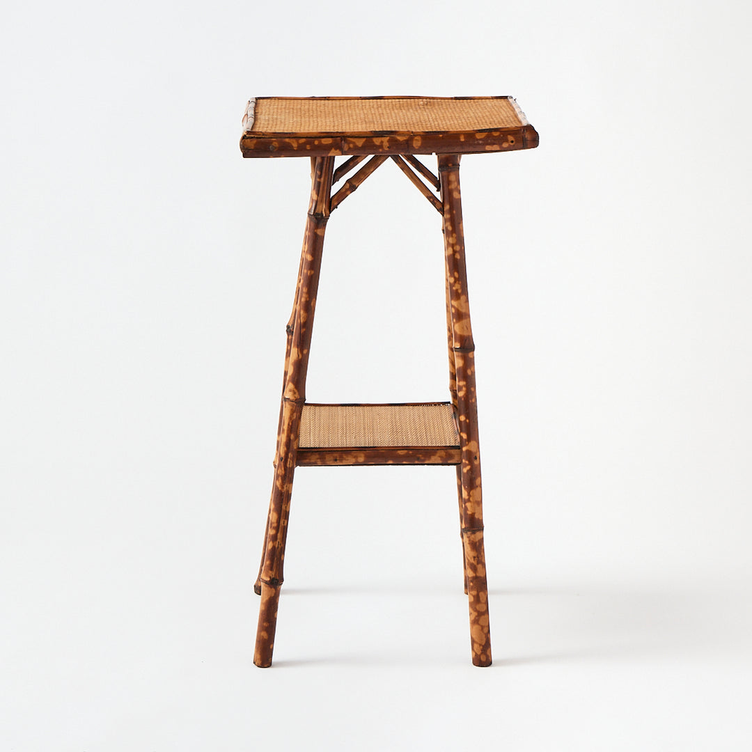 Antique Bamboo Side Table 1