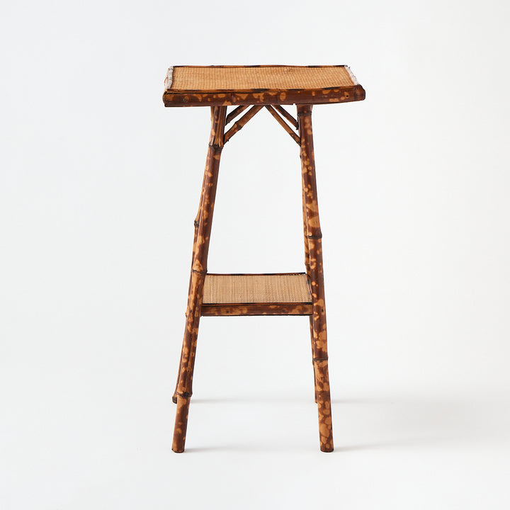 Antique Bamboo Side Table 1