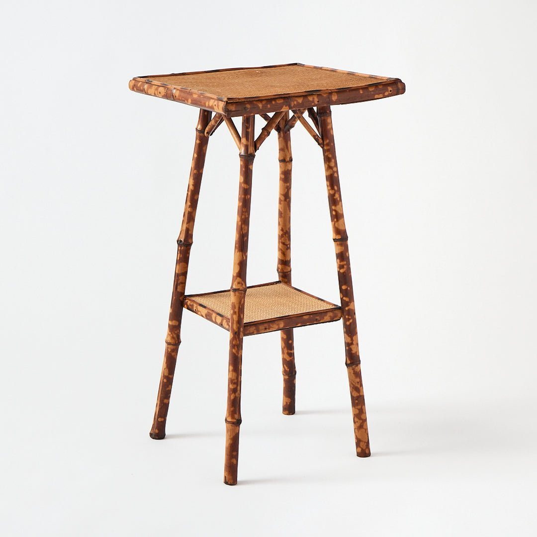 Antique Bamboo Side Table 1