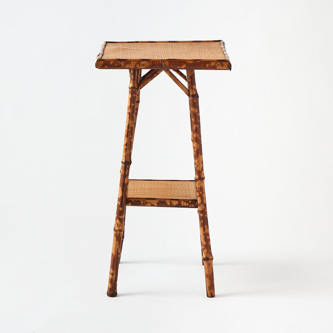 Antique Bamboo Side Table 1