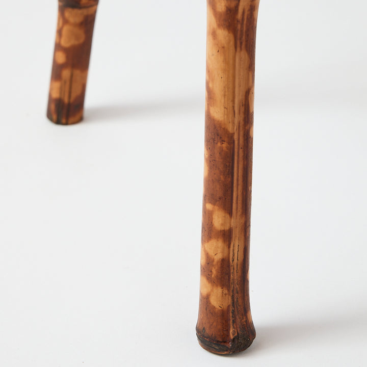 Antique Bamboo Side Table 1