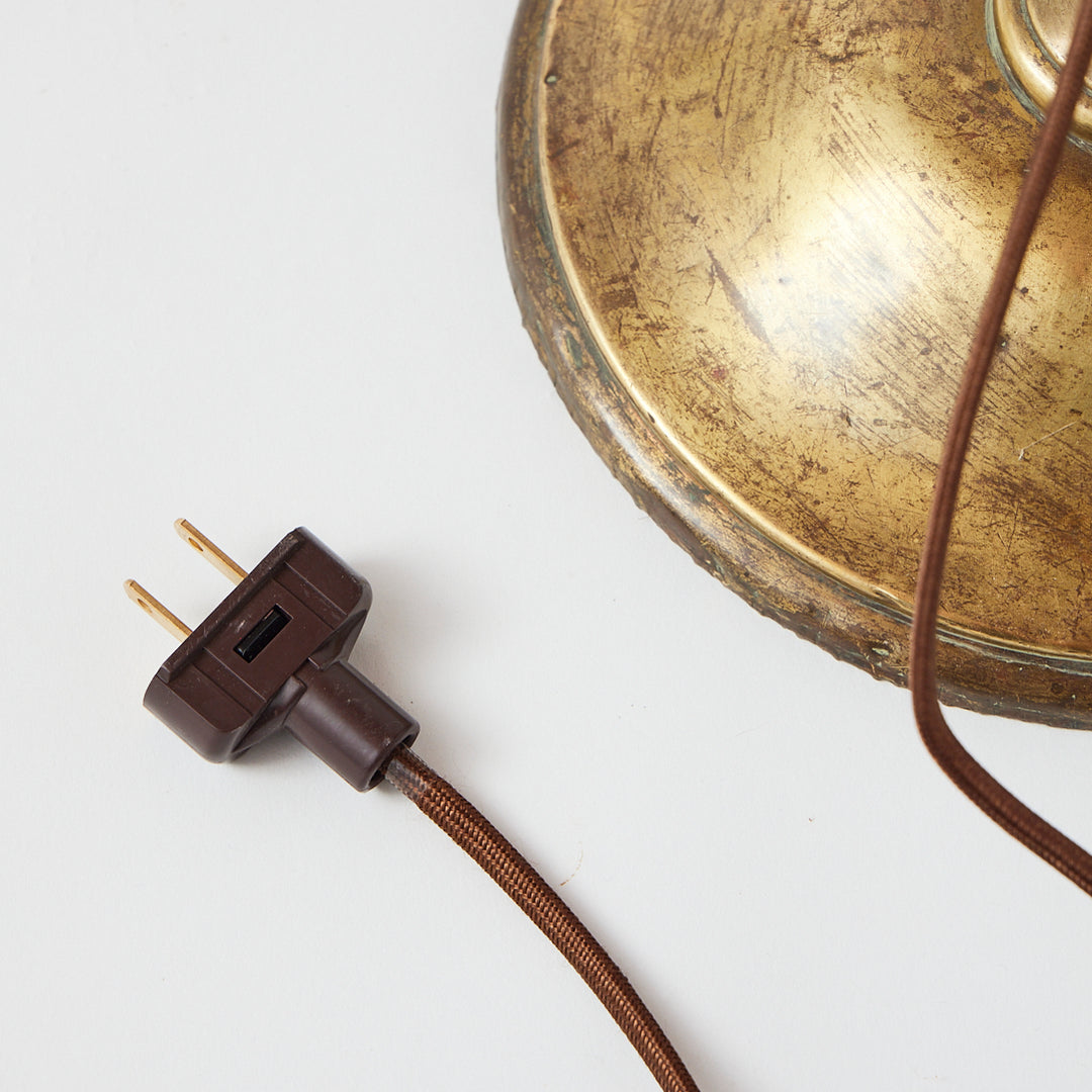 Vintage Brass Apothecary Floor Lamp