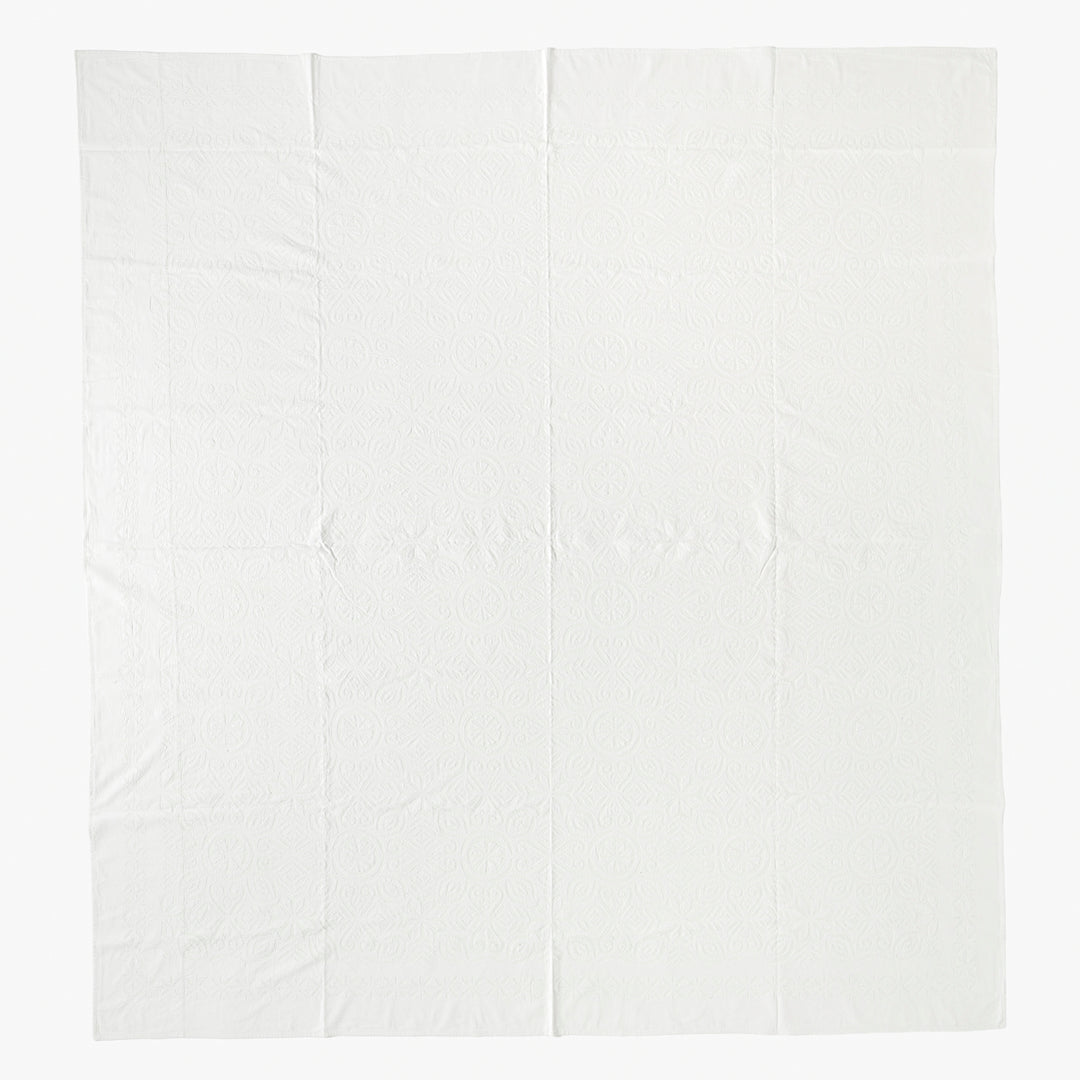 Applique Cutwork Bedspread