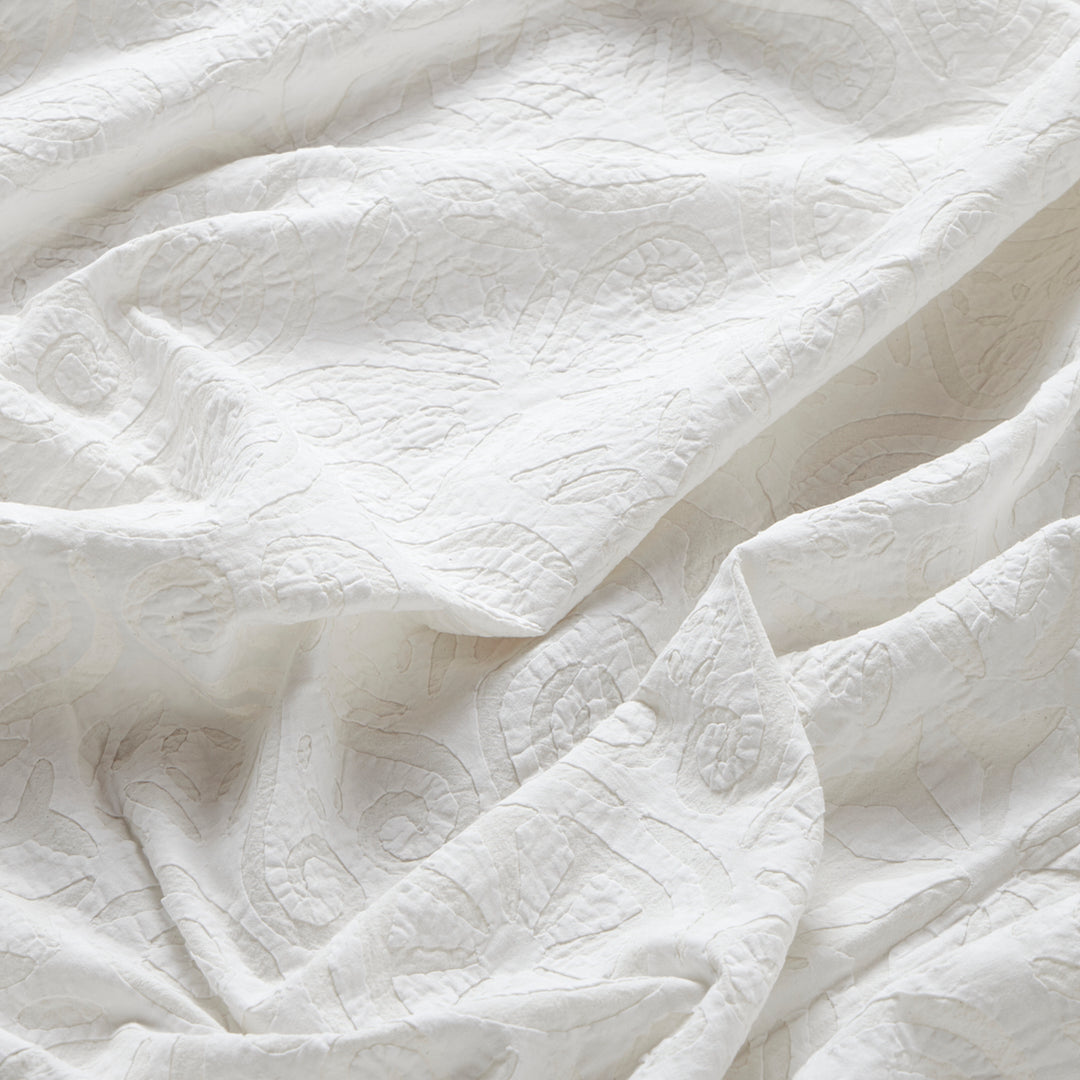 Applique Cutwork Bedspread