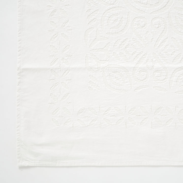 Applique Cutwork Bedspread