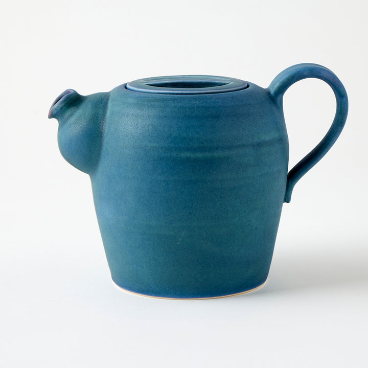 Handmade Tea Pot in Storm Clouds