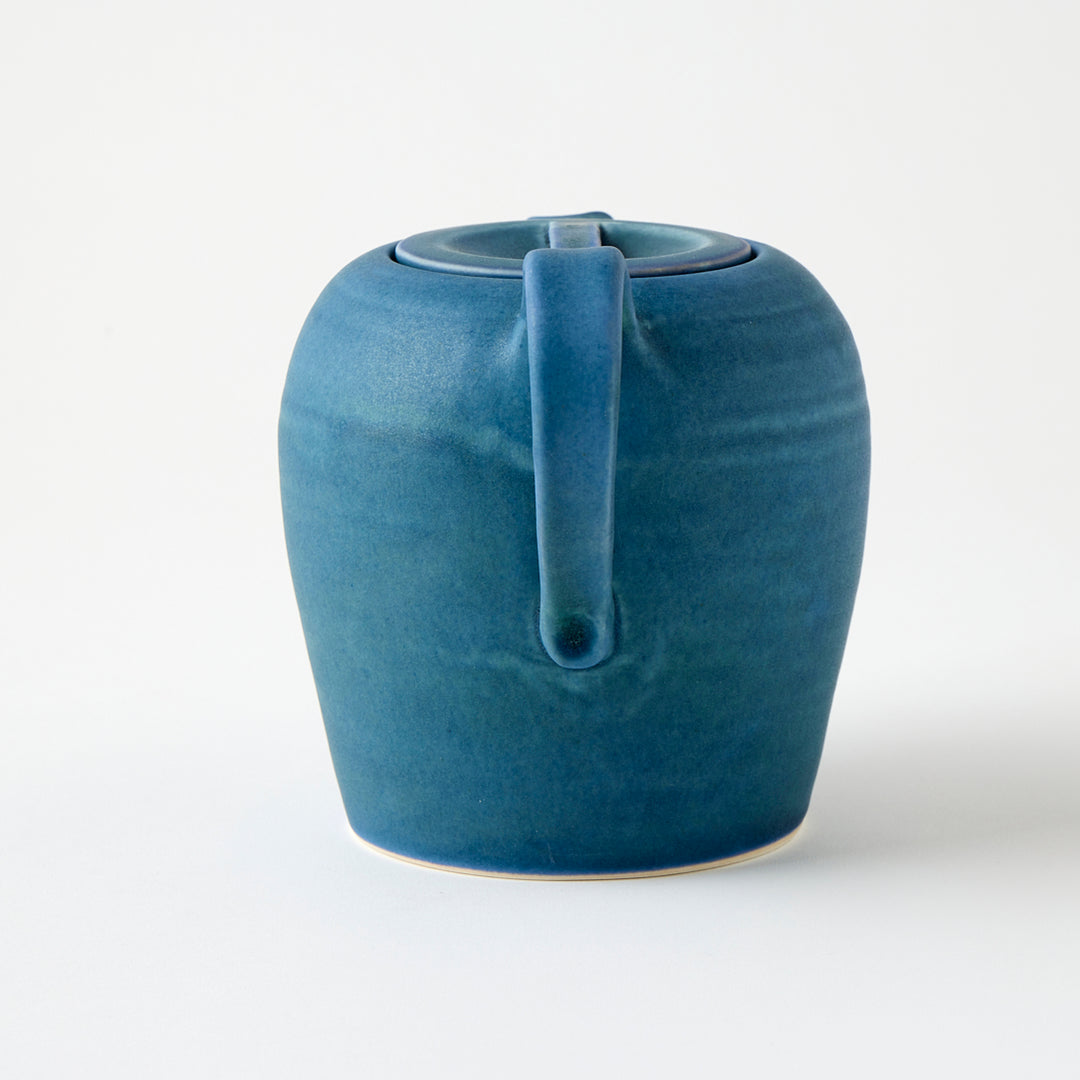 Handmade Tea Pot in Storm Clouds