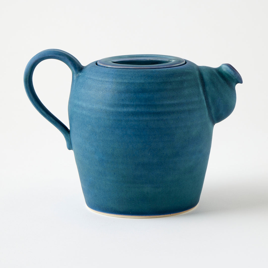 Handmade Tea Pot in Storm Clouds