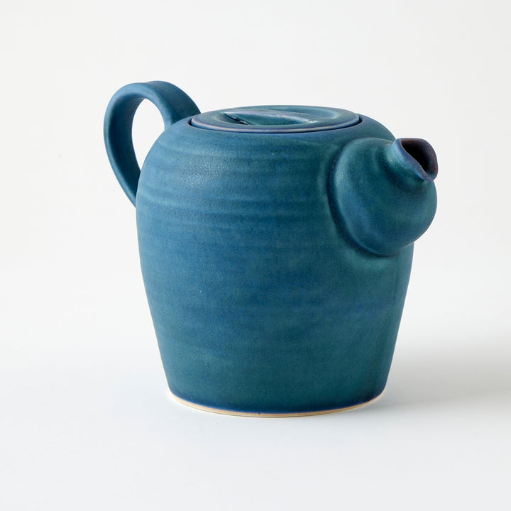 Handmade Tea Pot in Storm Clouds