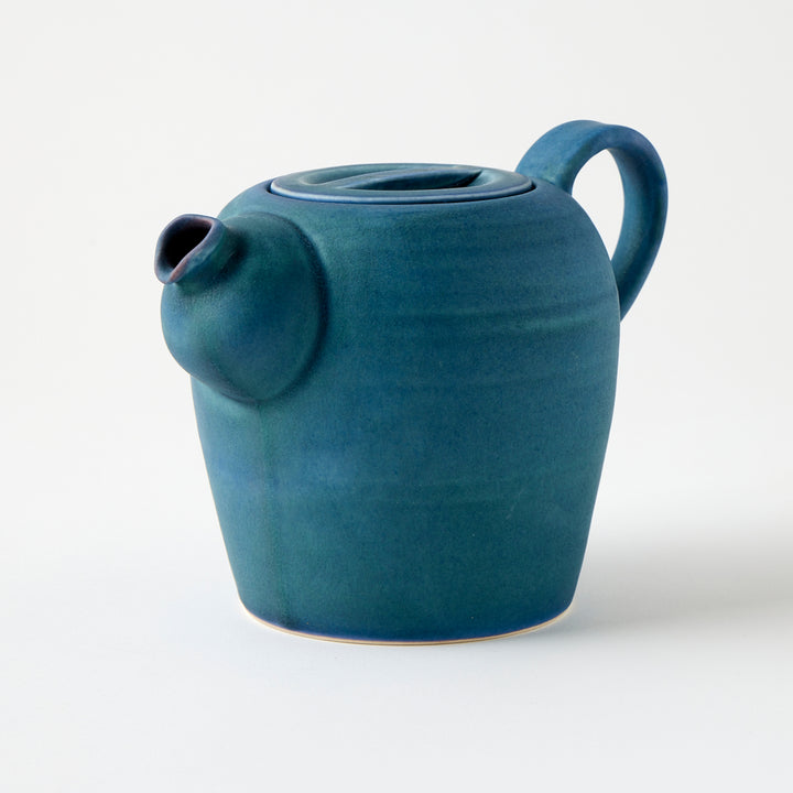 Handmade Tea Pot in Storm Clouds