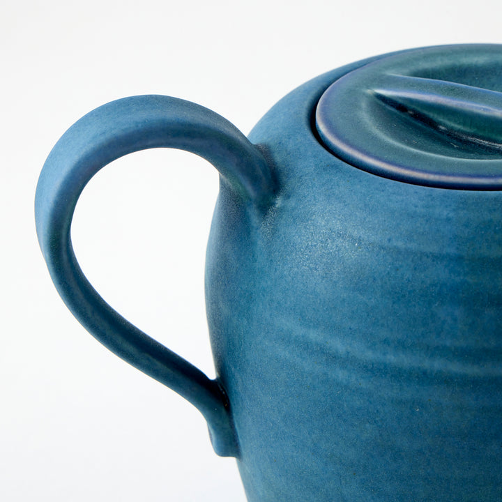 Handmade Tea Pot in Storm Clouds