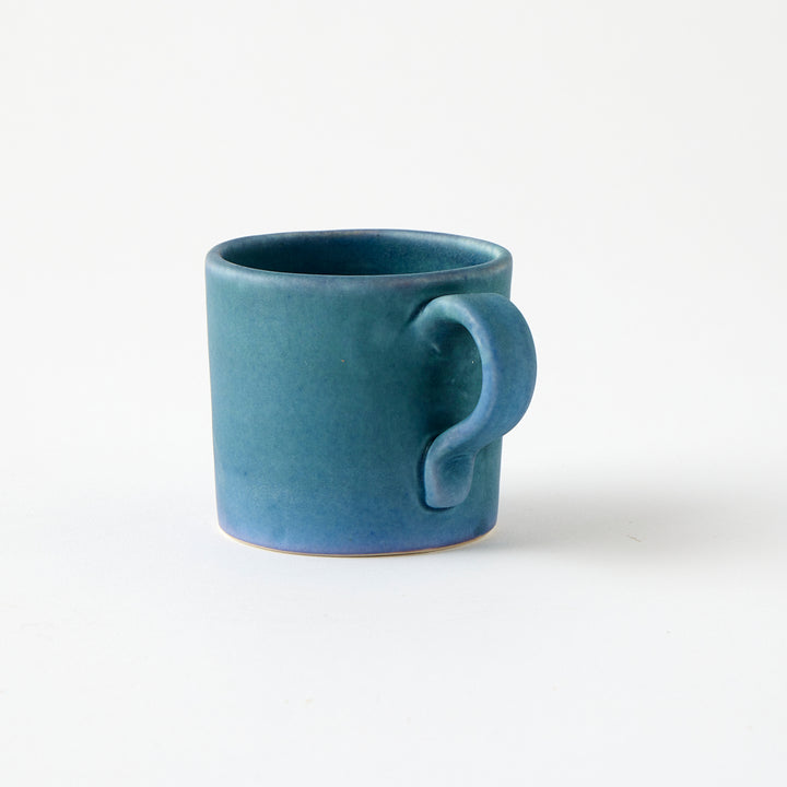 Handmade Espresso Mug in Storm Clouds