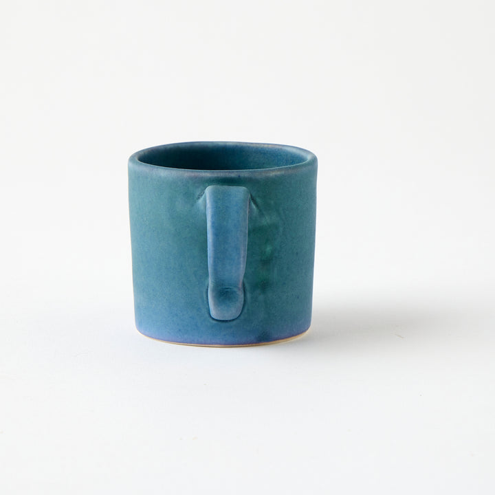 Handmade Espresso Mug in Storm Clouds