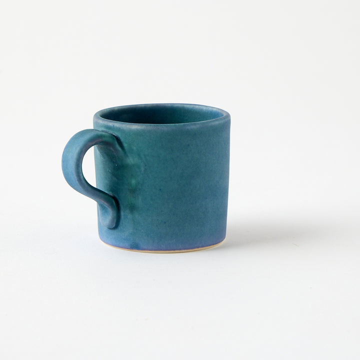 Handmade Espresso Mug in Storm Clouds