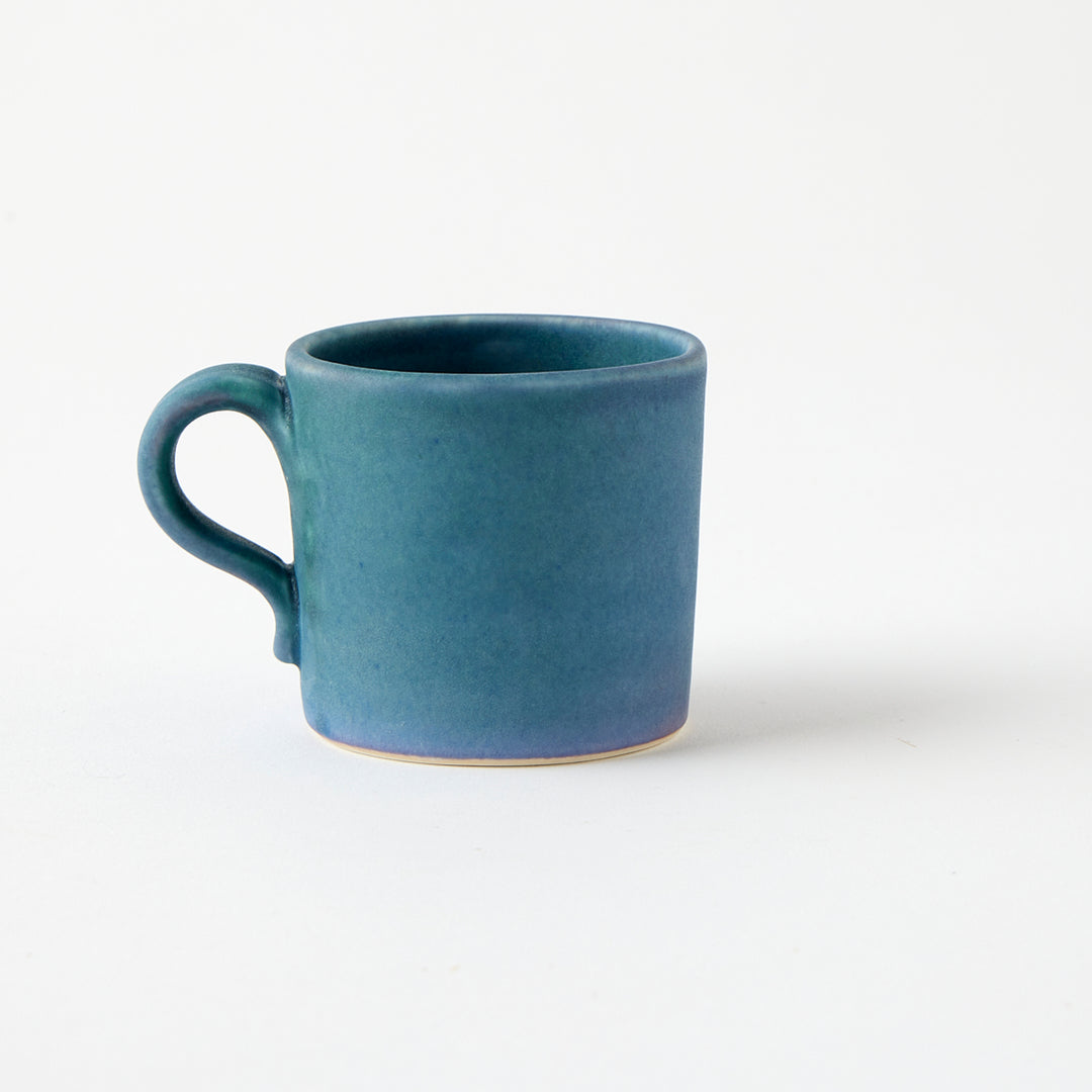 Handmade Espresso Mug in Storm Clouds