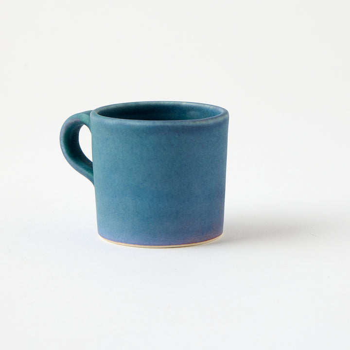 Handmade Espresso Mug in Storm Clouds