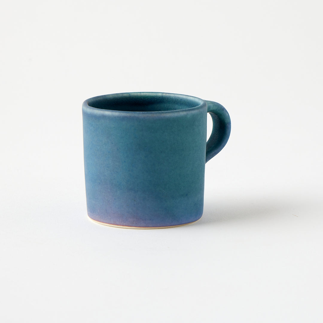 Handmade Espresso Mug in Storm Clouds