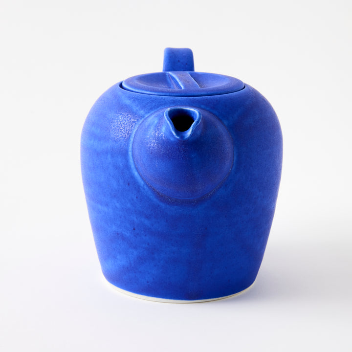 Handmade Tea Pot in Denim